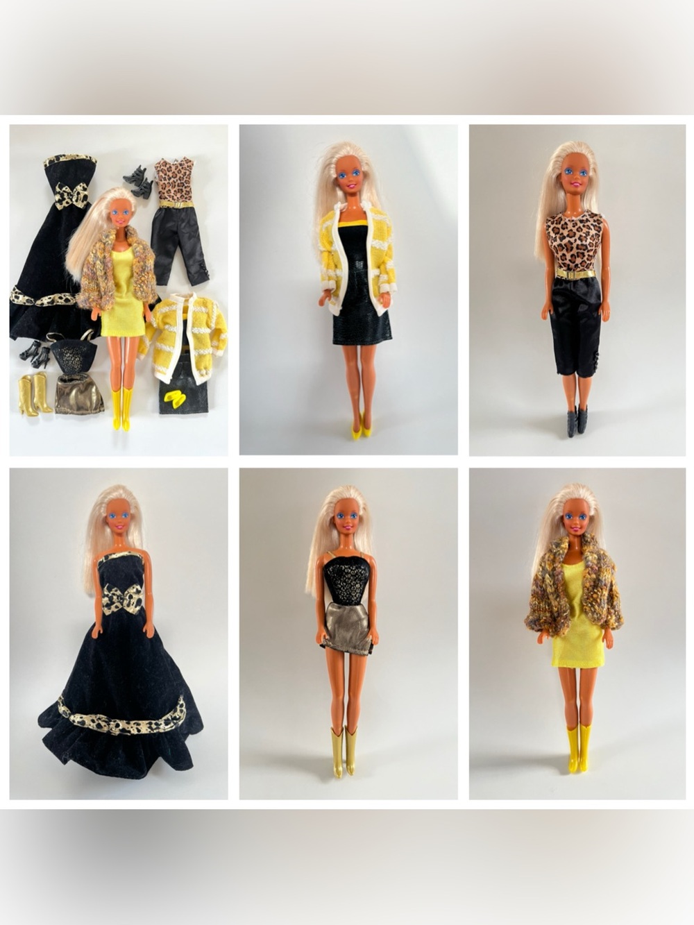 Vintage 90s Barbie doll + extra outfits